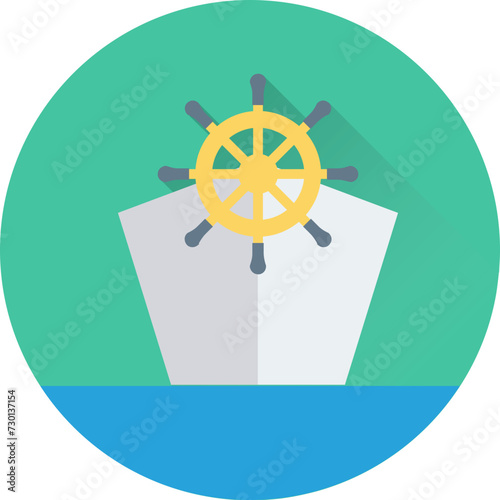 Ship Vector Icon