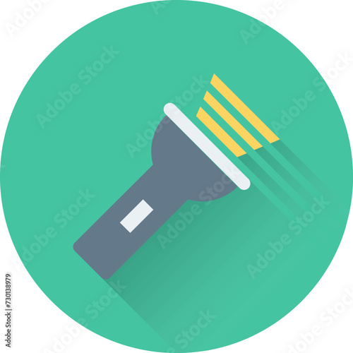 Torch Vector Icon