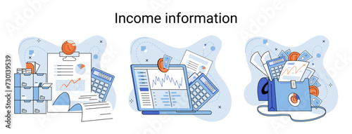 Compensation vector illustration. Income, currency dedication, circulating through veins compensation Compensation, garden where rewards, benefits, and indemnity flourish Compensation, grand tapestry