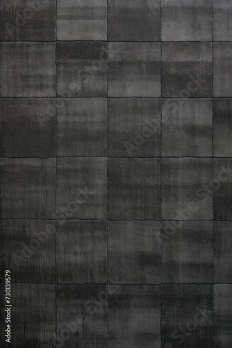 Charcoal square checkered carpet texture