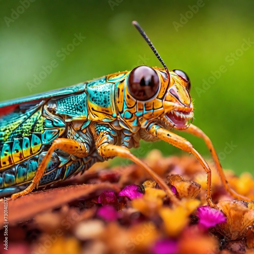 The microcosm of the grasshopper: impressive macro photography © Aleksandr