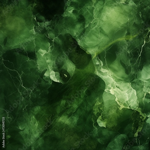 abstract green marble textured background