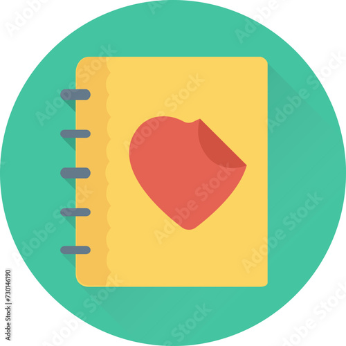 Notebook Vector Icon