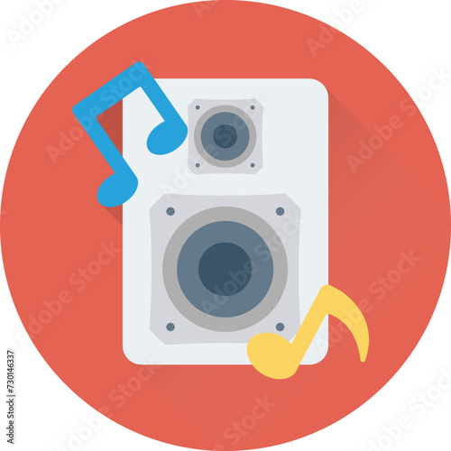 Speaker Vector Icon