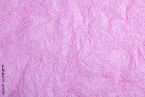 Pink Crumpled Paper Texture Vintage