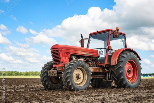 A dynamic tractor driving competition at a county fair - showcasing skill demonstrations by participants