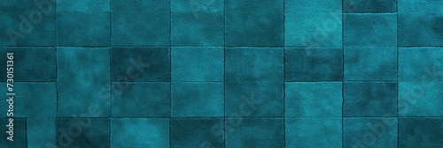 Cyan square checkered carpet texture