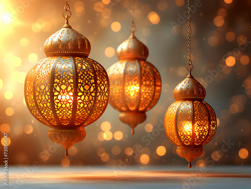 ramadan kareem background vector graphics illustration 