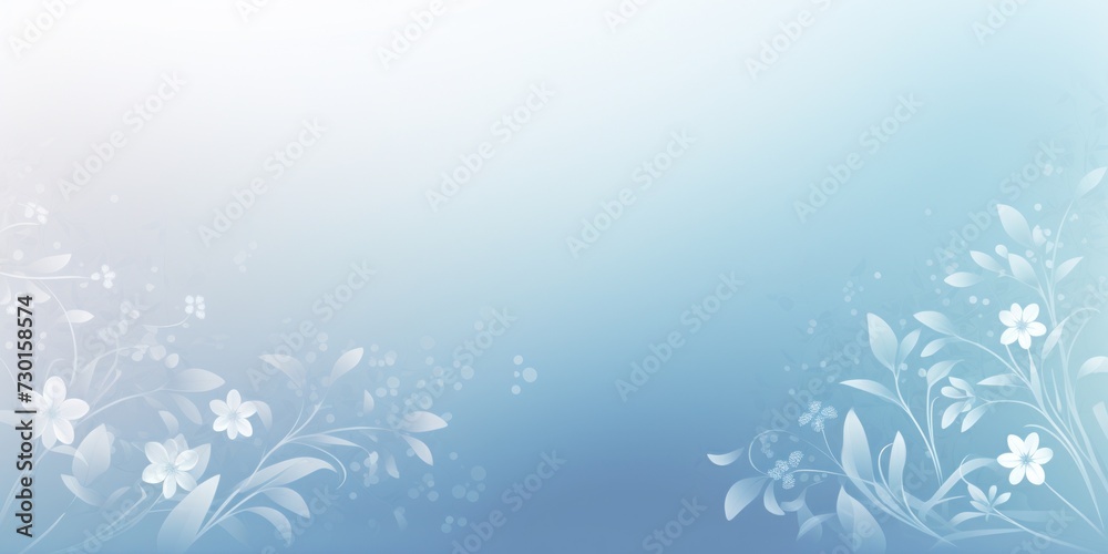 Fototapeta premium mediumslateblue soft pastel gradient modern background with a thin barely noticeable floral