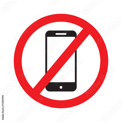 Forbidden sign icon