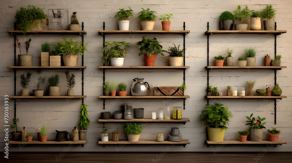 beautiful flowers on the shelves beautiful flowers on the shelves