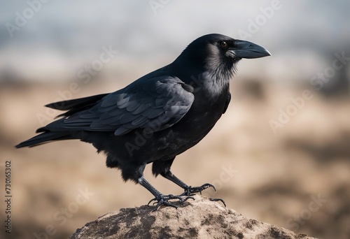 Flock of birds isolated on white background with clipping path Rook (Corvus frugilegus)