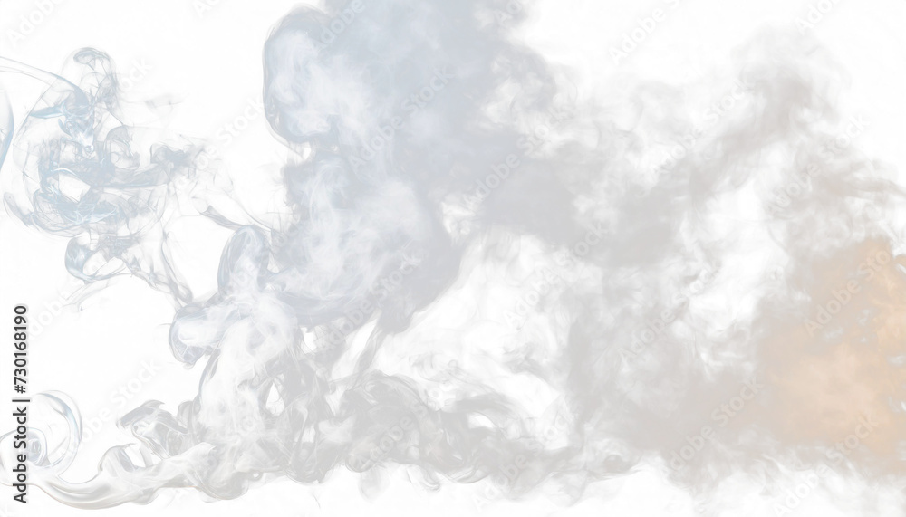 white smoke isolated on transparent background white smoke isolated on transparent background