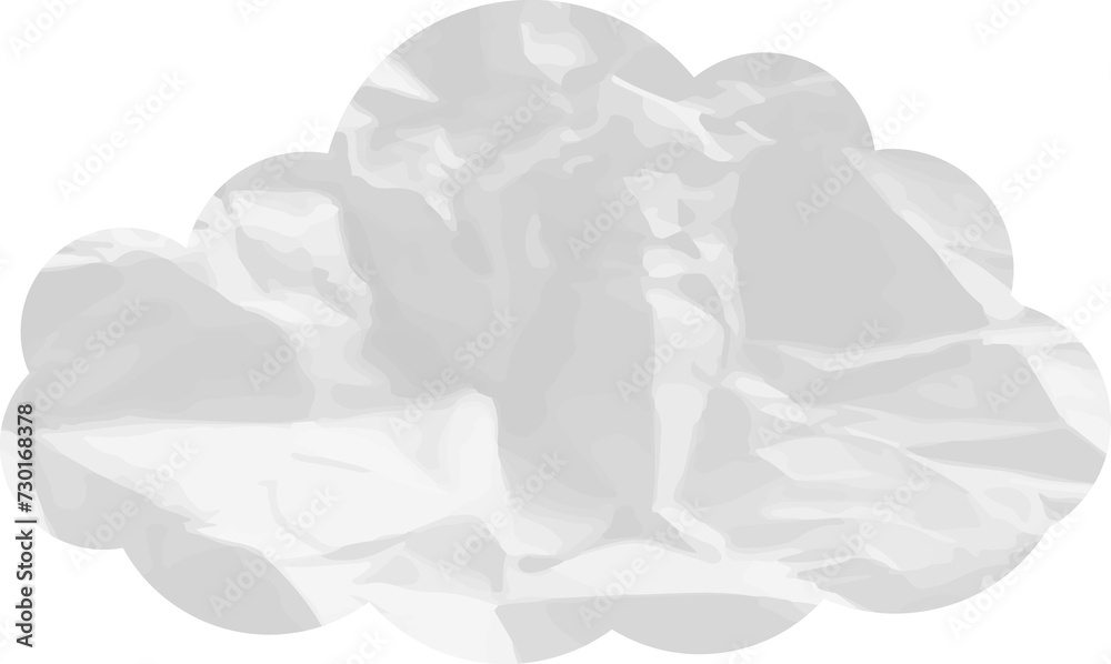 cloud paper art cloud paper art