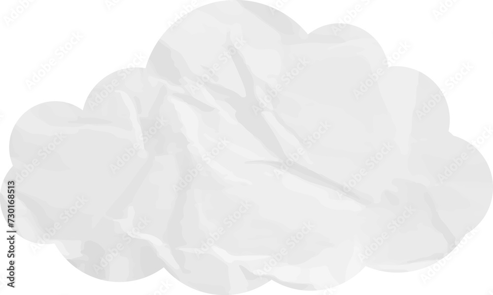 cloud paper art cloud paper art