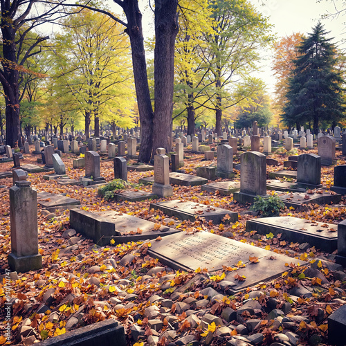 cemetery in the park - Arlington National Cemetery ,Arlington, VA USA photo