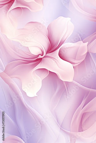 orchid gradient soft pastel silk wavy elegant luxury flat lay pattern vector illustration © Celina