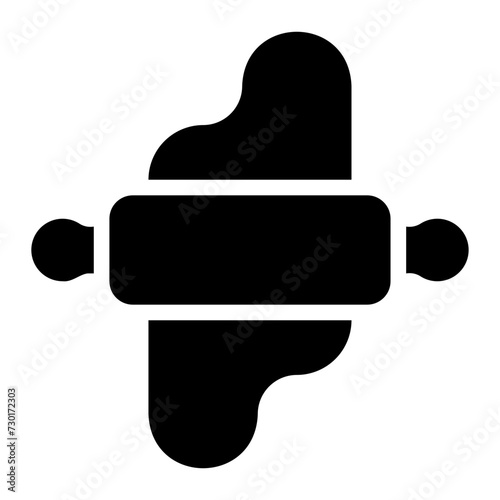 knead glyph icon