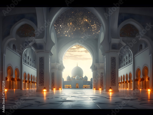 ramadan kareem background vector graphics  illustration  © Zakaria