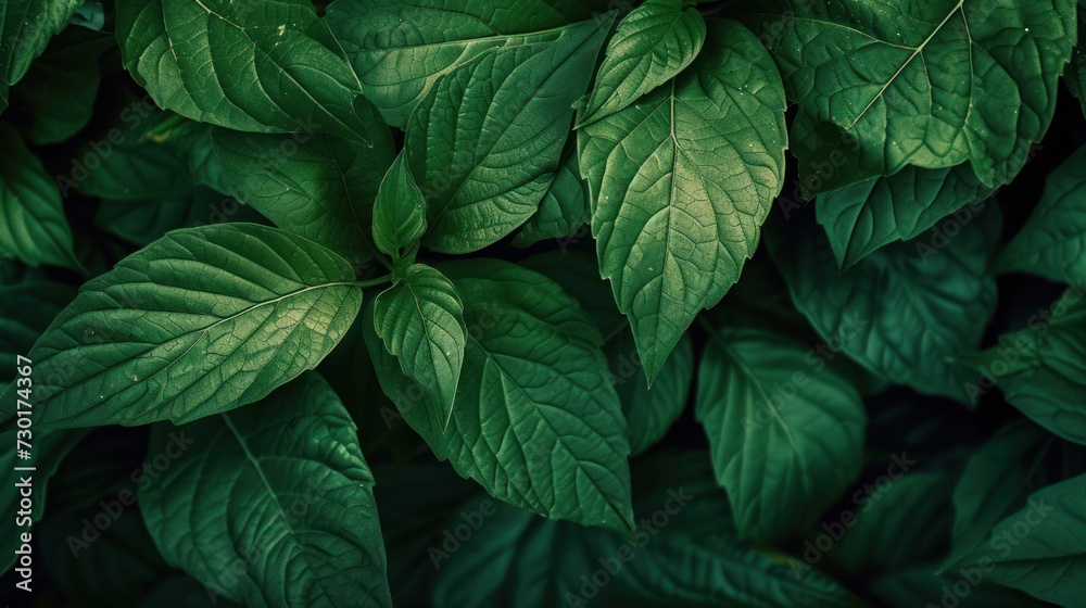 Green leaf texture background. Green leaf texture background.