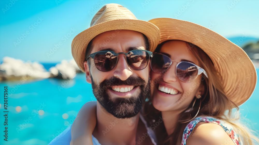 couple on vacation couple on vacation