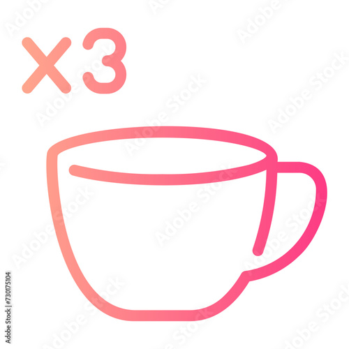 cups gradient icon