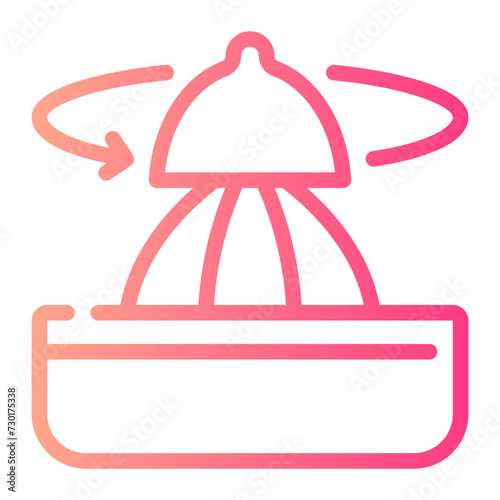 squeeze gradient icon
