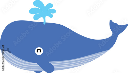 cute whale cartoon 