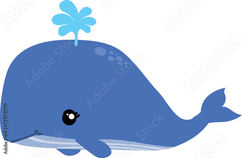 cute whale cartoon