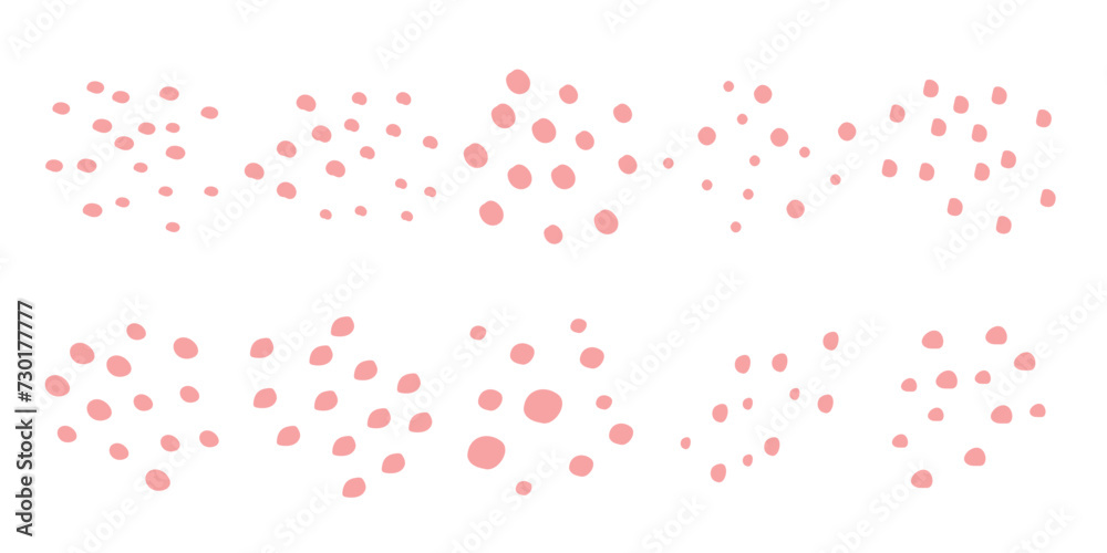 Abstract Boho Dots