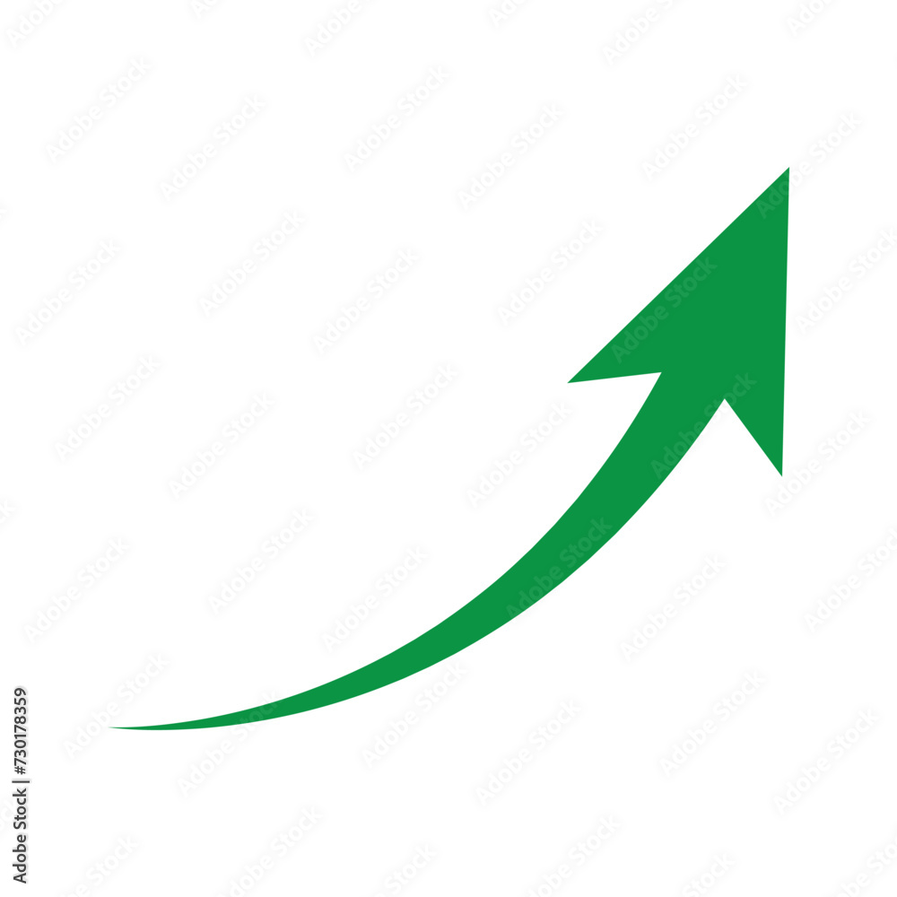 green arrow pointing up grow business financial profit graph green arrow pointing up grow business financial profit graph