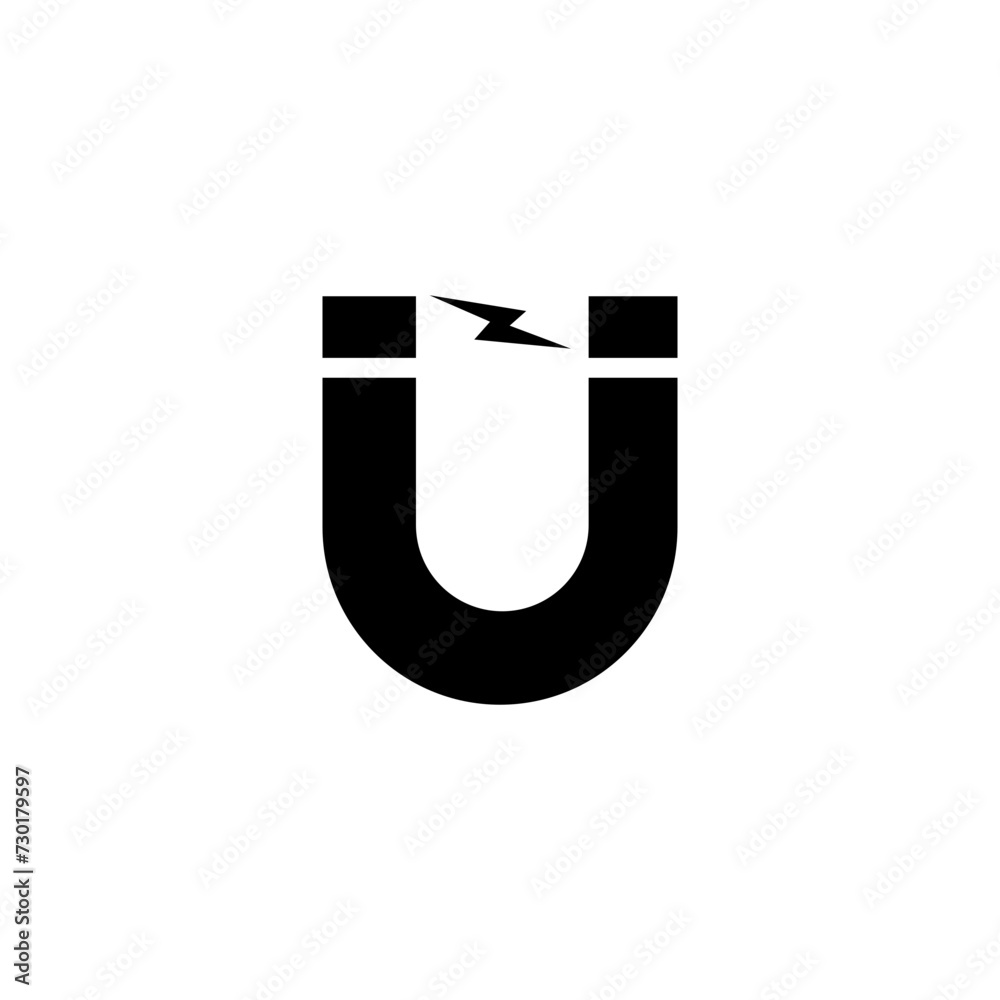 A magnet customer retention line icon. Collection of modern high-quality search line icons. Editable strokes. Premium linear symbols for web sites, flyers, banners, online shops, and companies.