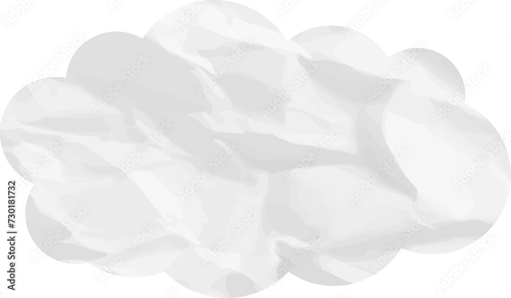 cloud paper art. cloudscape weather