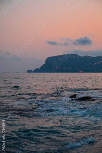 Beautiful eveining scene on...