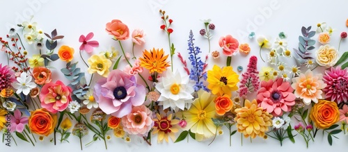 Floral nature crafts in full bloom photo