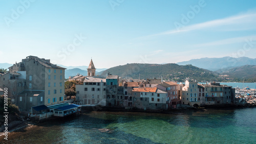 Visit of Saint Florent in Corsica in the heart of the village and the port photo