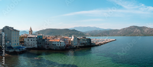 Visit of Saint Florent in Corsica in the heart of the village and the port