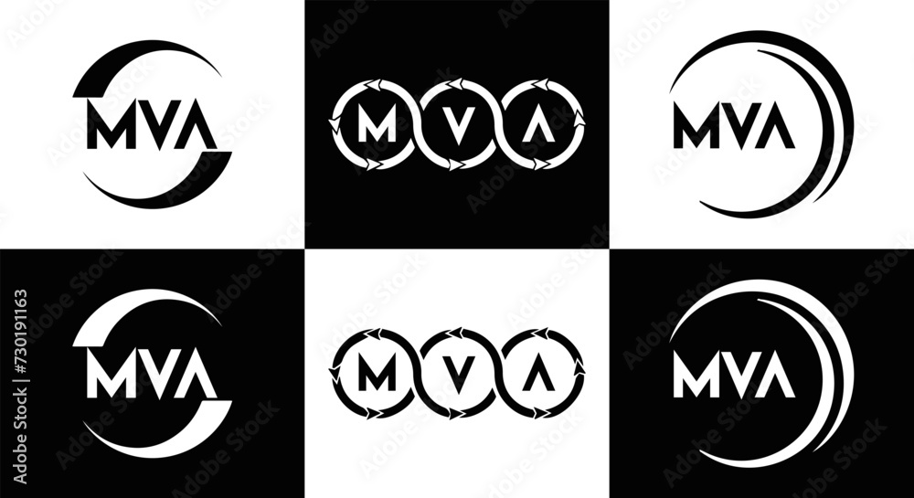 MVA logo. MVA set , M V A design. White MVA letter. MVA, M V A letter logo design. Initial letter MVA letter logo set, linked circle uppercase monogram logo. M V A letter logo vector design.
MVA logo. MVA set , M V A design. White MVA letter. MVA, M V A letter logo design. Initial letter MVA letter logo set, linked circle uppercase monogram logo. M V A letter logo vector design.