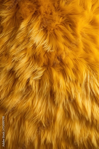 Gold plush carpet 