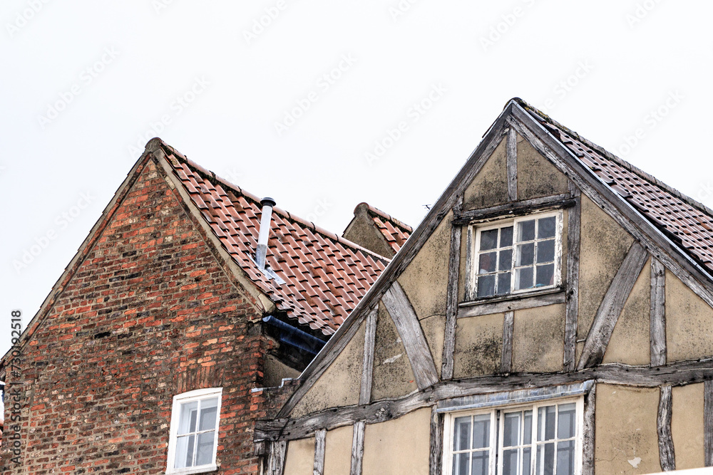 A Glimpse of Historical Architecture: Weathered Yet Standing Strong