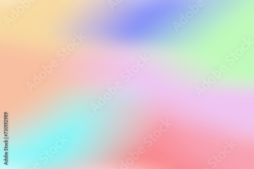 Abstract  rainbow colorful pastel gradient ombre color blend background, illustration