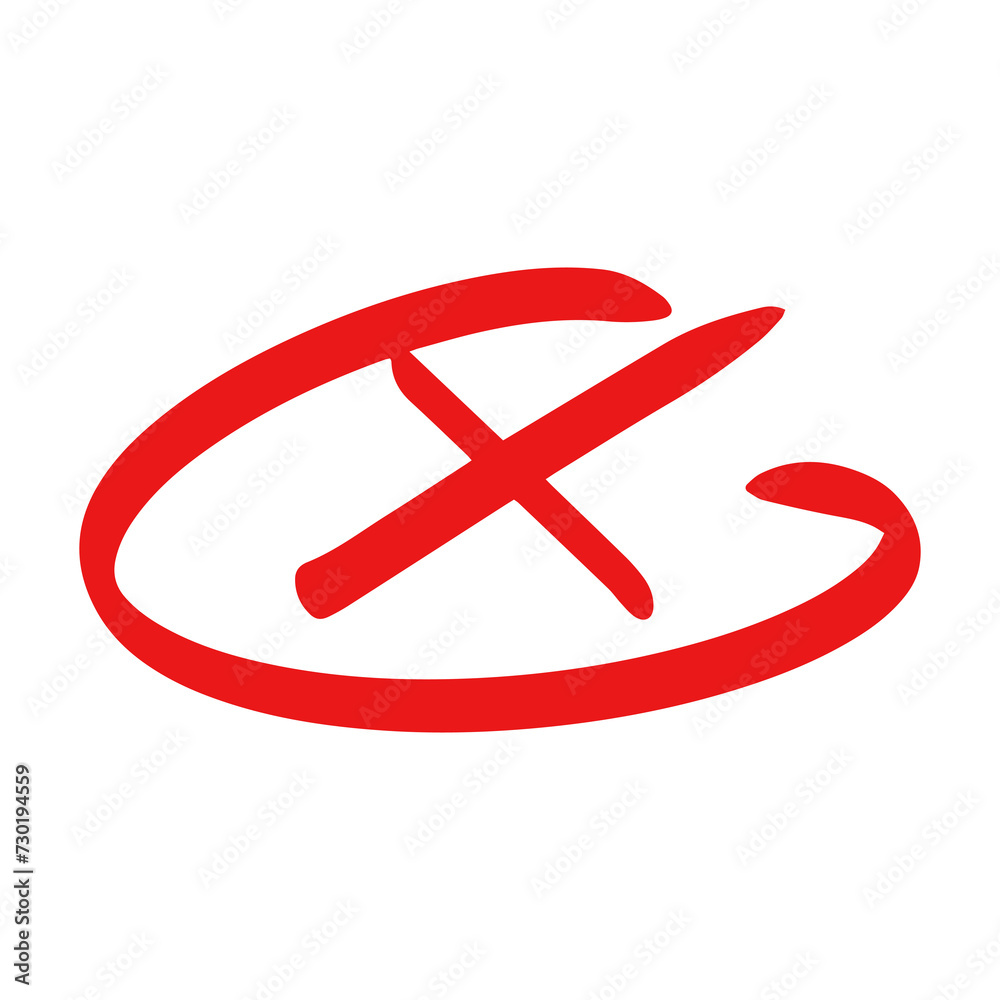circle cancel stroke symbol circle cancel stroke symbol