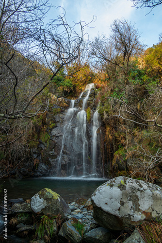 Queda de água no Inverno | Montanhas de Portugal