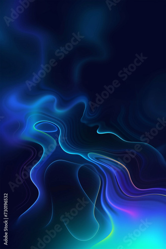Kaleidoscopic Chromatic Holography Abstract Background © agung