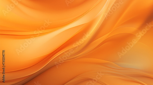 Vibrant, realistic image with flowing fabrics and vivid colors on an abstract orange background.