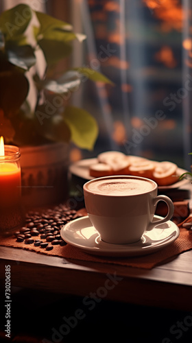 Delicious and fragrant coffee pictures  © YU