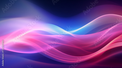 Vibrant abstract waves in UHD style with light-focused elements and organic shapes.