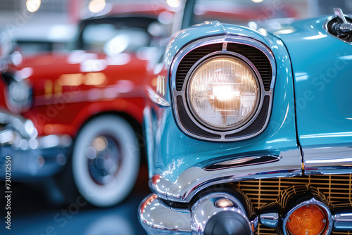 vintage car headlight © KirKam