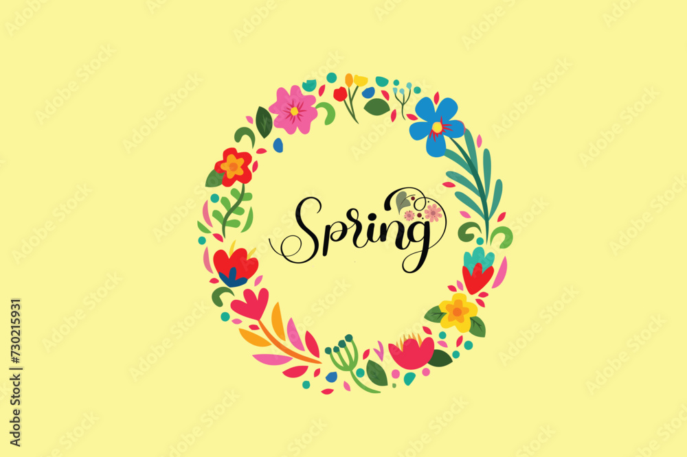 It's Spring Time. Beautiful flowers on a colorful background.
It's Spring Time. Beautiful flowers on a colorful background.
