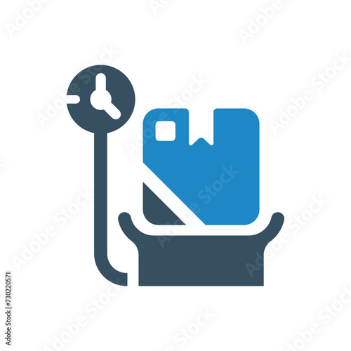 weigh icon vector illustration